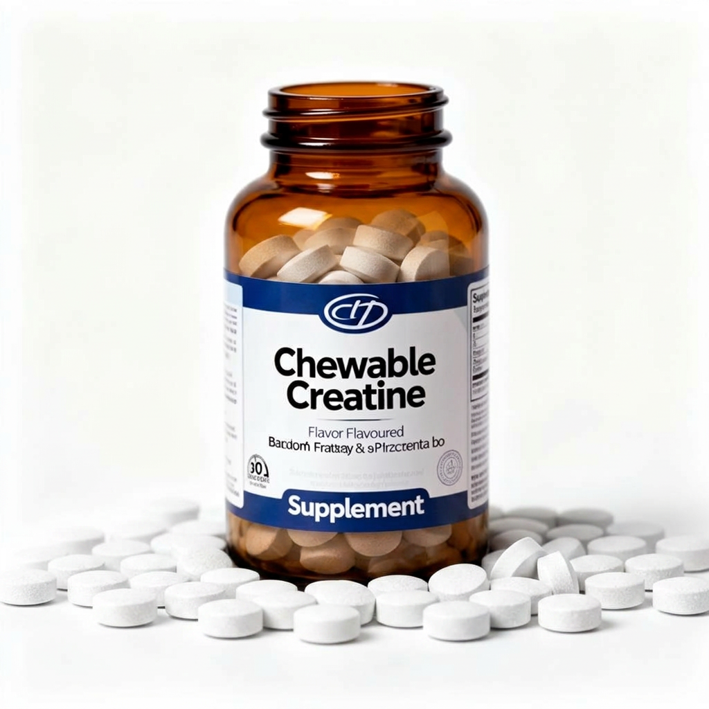 Flavored Creatine Chewable Tablets